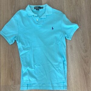 Polo by Ralph Lauren Men's Blue Polo Shirt